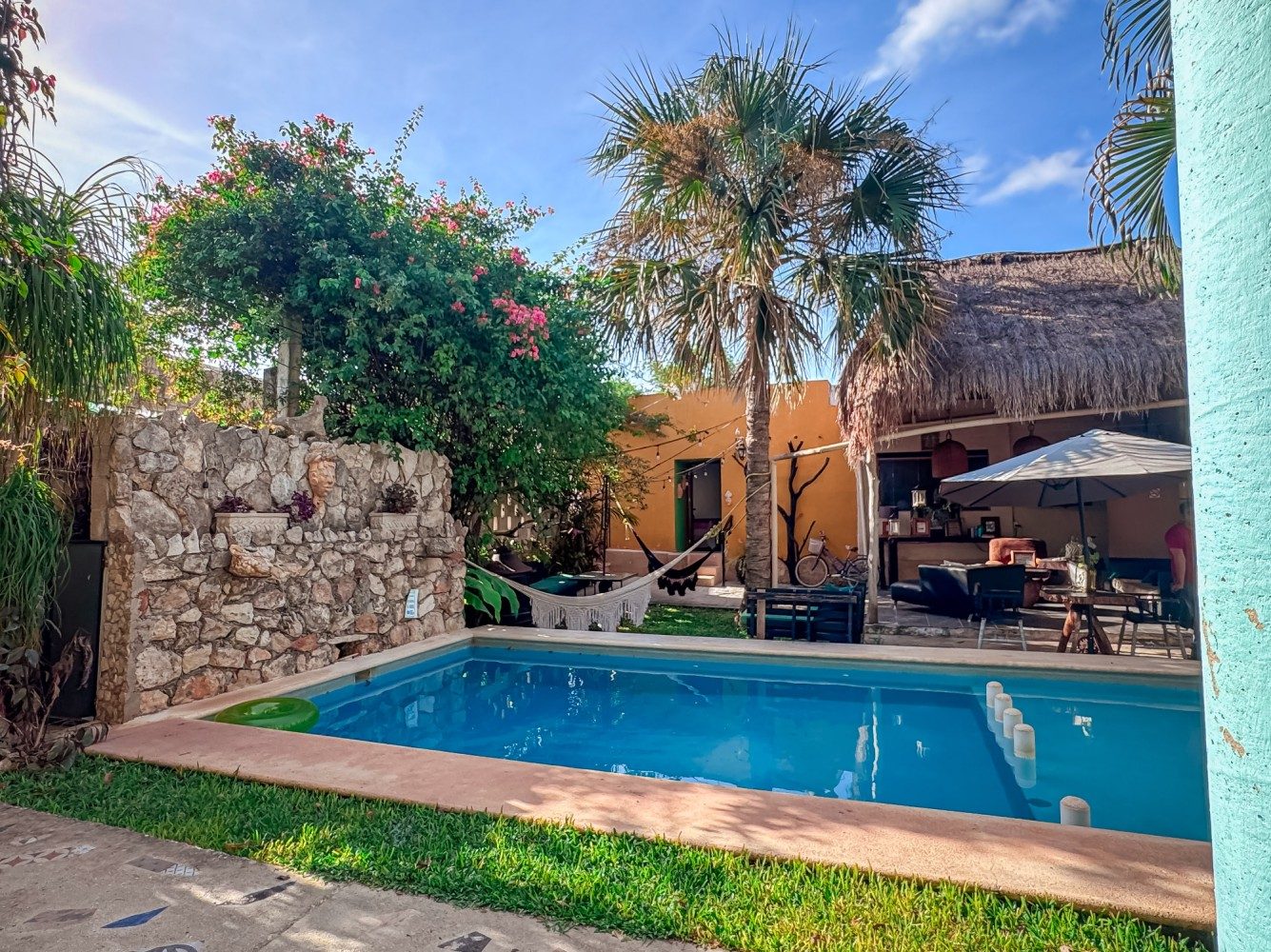 Alberca del Hotel Casa Aluxes